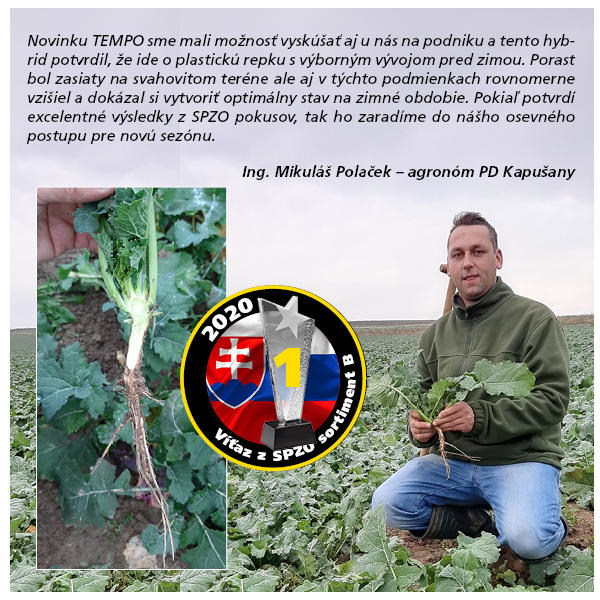 Výborný vývoj pred zimou